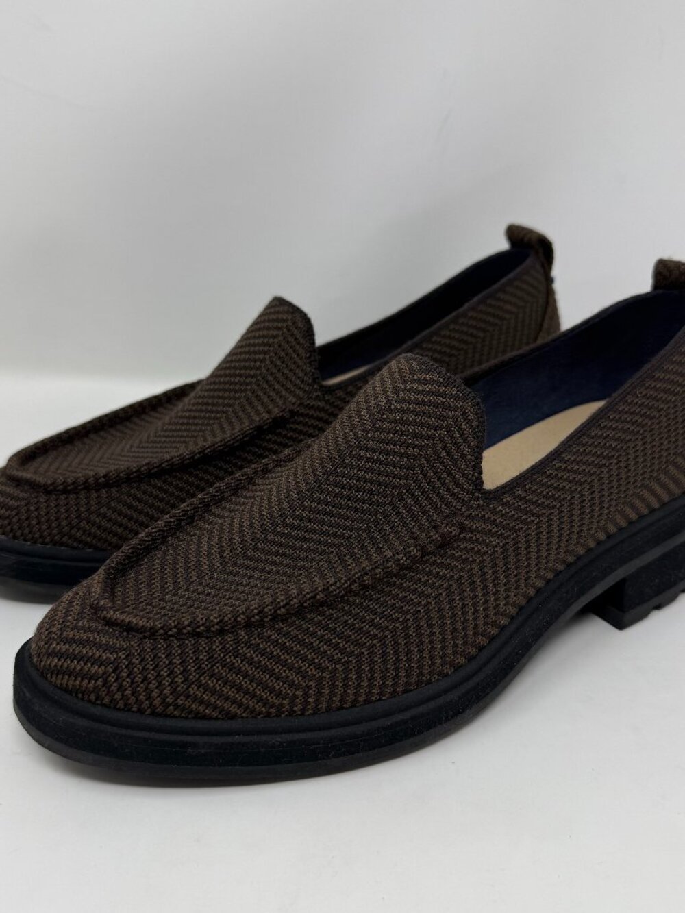 Rothys Knit Lug Loafer Herringbone